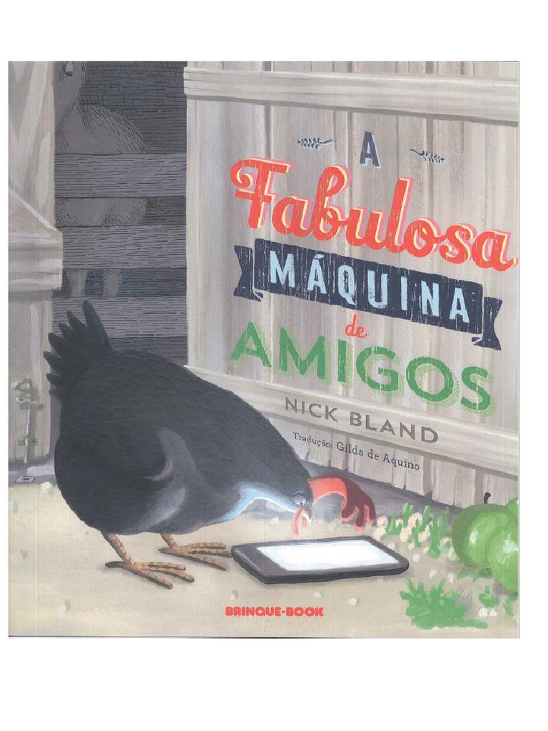 Livro Paradidático - A Fabulosa Máquina de Amigos | PDF
