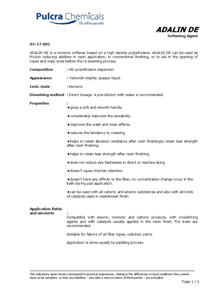 Adalin de Tds en 001 | PDF