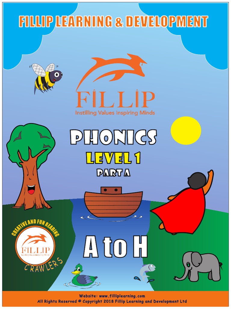 Fillip Level 1 Part A (A5) | PDF | Phonics | Alphabet