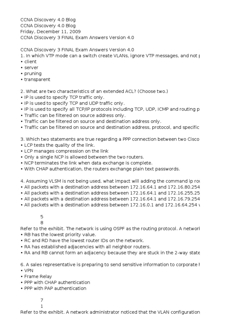 CIS-Discovery Lerntipps