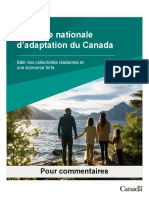 Stratégie nationale d’adaptation du Canada