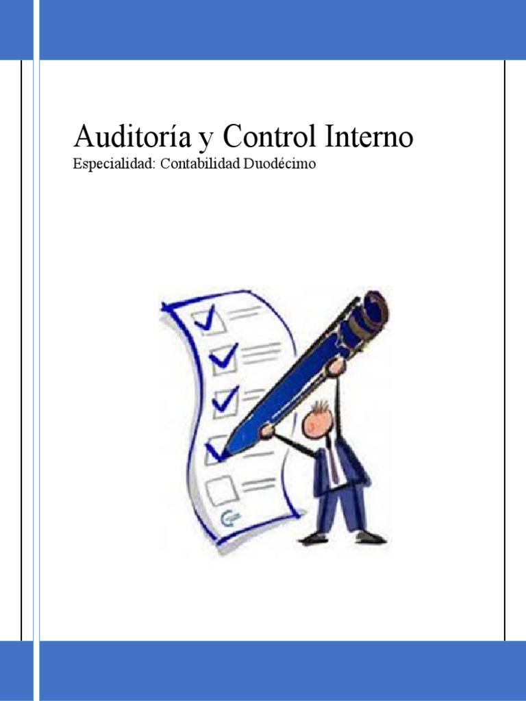 Material de Auditoria y Control Interno | PDF | Auditoría | Contralor