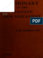 Harden. Dictionary of The Vulgate New Testament. 1921.