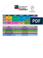 Horario Enfermería Ciclo 2022-2023