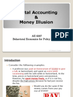 Mental Accounting & Money Illusion