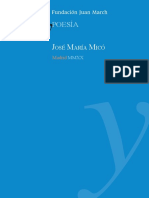 José María Micó - Poética y poesía