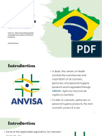 Cosmetics Regulation Brazil