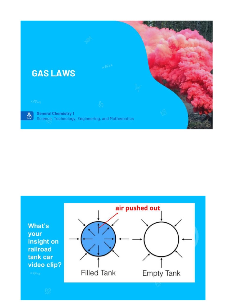 Gas Laws PDF