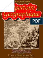 Repertoire Geographique