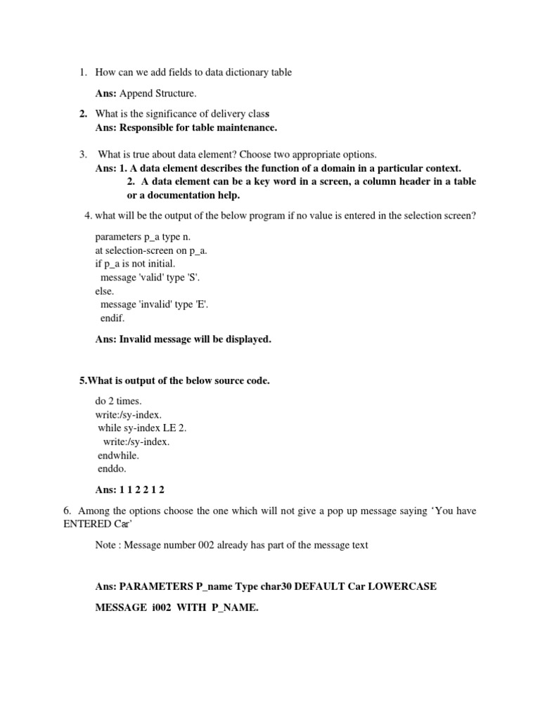 Adding fields to data dictionary table | PDF | Parameter (Computer ...