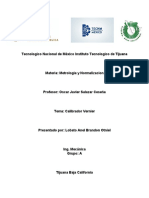 Metrologia - Calibradores 