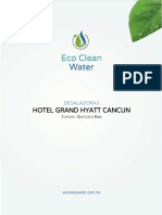 REFD-RC001 220329 Hotel Grand Hyatt Cancun (Desaladoras) RC-WC EcoCleanWater
