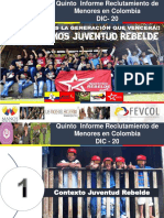 Informe No 5 V4 Reclutamiento de Menores de Edad FARC