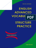 English Advanced Vocabulary and Structure Practice Maciej Matasek Ebookpoint - PL PDF