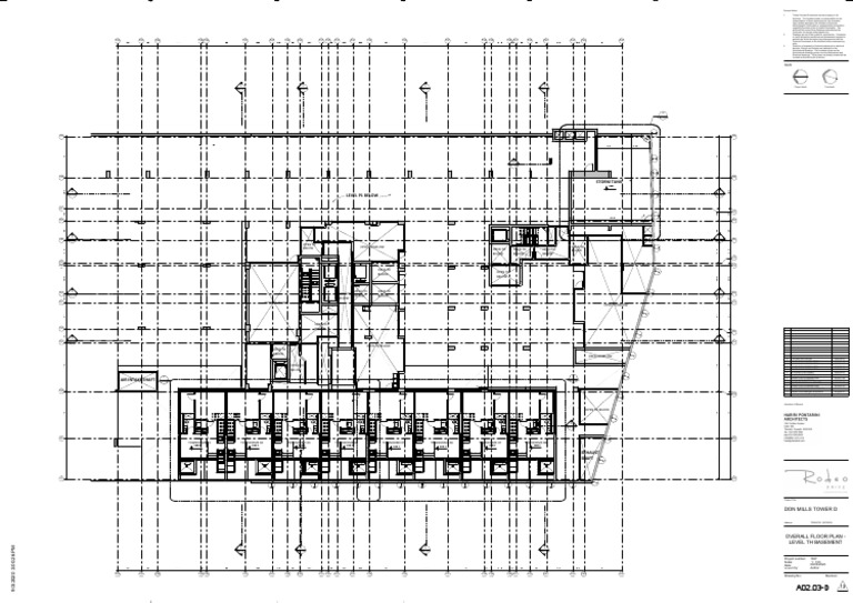 A02.03-D - Overall Floor Plan - Level TH Basement | PDF