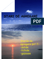 Proiect La Fizica Stari de Agregare