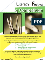 2011 Frankston City Libraries Writing Competition Flyer and Entry Form