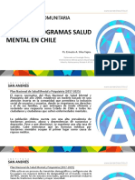 Módulo 3 Planes y Programas Salud Mental en Chile