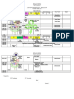 BSP Matrix of Activities 2019