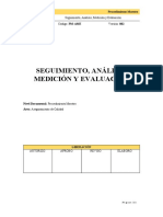 PM-AME Seguimiento, Medición, Análisis y Evaluación