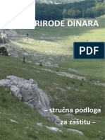 Stručna Podloga - Park Prirode "Dinara"