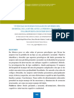 Vivencias Socioemocionales en Mujeres Del Hospital de La Mujer Ante La Pérdida de Un Hijo: Una Propuesta de Intervención