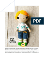 Amigurumi J Hope Muneco PDF Patron Gratis 1