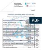 CIR022-22 Calendario Provisional 2023