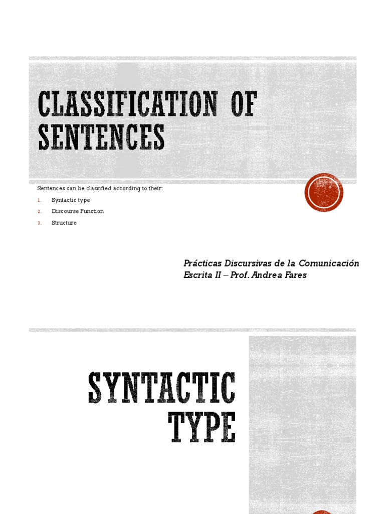 Classification of sentences coordination and subordination pdf