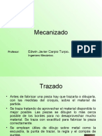 Mecanizado: procesos y herramientas básicas