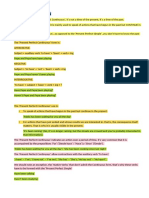 Present Perfect Continuous Tense Guide