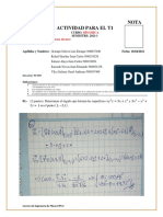 Actividad para El T1 - ESTÁTICA