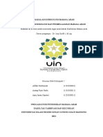 Evaluasi Kurikulum Dan Pembelajaran Bahasa Arab