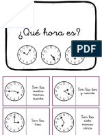 ¿Que-Hora-Es - Rompecabezas