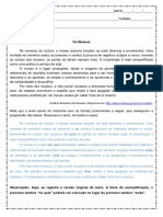 Atividade Sobre Coesao Textual 3o Ano Do Ensino Medio Resposta