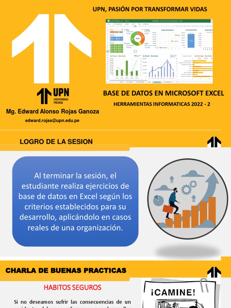 Diseño de Bases de Datos en Excel | PDF | Microsoft Excel | Bases de datos