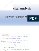 Newton Raphson Method