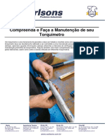 Compreenda e Faca A Manutencao de Seu Torquimetro