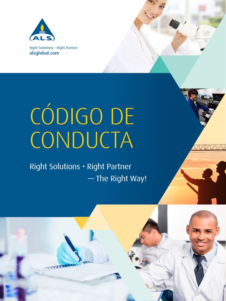 Código de Conducta de ALS Limited que establece los estándares éticos y ...
