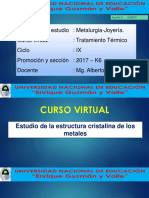 Semana 3 Estructura Cristalina de Los Metales..