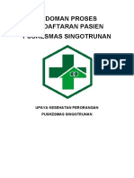 Pedoman Proses Pendaftaran Pasien Ini