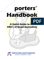 Reporters Handbook