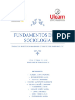 Fundamentos de La Sociologia