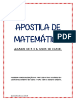 APOSTILA DE MATEMÁTICA 5 E 6 ANOS