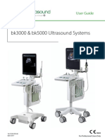 BK 3000, 5000 Ultrasound System - User Manual