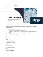 Lean Thinking y Excelencia Operacional