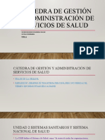 Presentacion Sistemas Sanitarios y Sistema Nacional de Salud