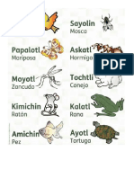 Animales Nahuatl