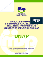 Manual Informativo e Instructivo de Ficha Familiar