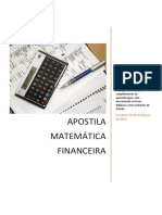 Apostila de Matemática Financeira